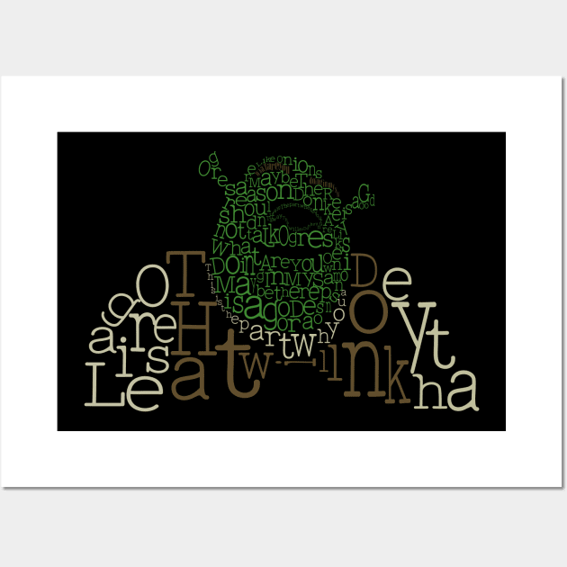 Dreamworks Shrek Wall Art by CurlyLamb